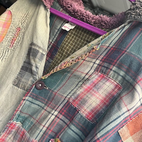 Magnolia Pearl Patchwork Kathmandu Jacket One Size - Picture 5 of 17